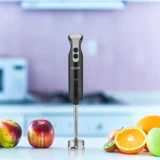 Schafer Meister 1500 ml Turbolu 4 Bıçaklı Tekli Mini Çubuk Blender Siyah