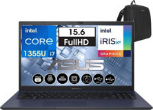 Asus Expertbook B1502CVA-I716512B1D I716512B1DW06 Harici Intel Iris Xe Graphics Eligible Intel Core i7 1355U 16 GB Ram 2 + 2 TB SSD 15.6 inç Full HD Windows 11 Pro Laptop + Zetta Çanta