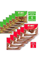 Ülker Kare Antep Fıstıklı Çikolata 60 gr 6 Adet
