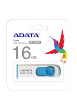 Adata C008 Classic USB 2.0 Usb Type-C 16 GB Flash Bellek Beyaz Mavi