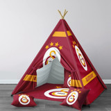 Instababyrooms 271 2-4 Yaş Üçgen Kızılderili Unisex Galatasaray Oyun Çadırı Kırmızı