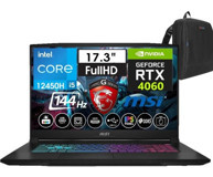MSI Katana 17 B12VFK-1031XTRW43 Harici GeForce RTX 4060 Intel Core i5 12450H 24 GB DDR5 Ram 2 + 2 TB SSD 17.3 inç Full HD Windows 11 Pro Oyuncu Laptop + Weblegelsin Çanta
