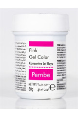 Dr. Gusto Pembe Su Bazlı Jel Gıda Boyası 30 gr