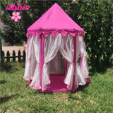 Abbie Şehzade Kız Oyun Çadırı Pembe