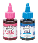 Dr. Gusto Pembe-Mavi Su Bazlı Sıvı Gıda Boyası 2x60 gr