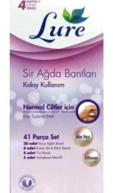 Lure Kolay Kullanım Normal Ciltler 41 Adet Tüm Vücut Ağda Bandı