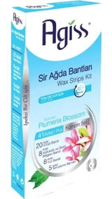 Agiss Natural Plumeria Blossom Tüm Ciltler 41 Adet Tüm Vücut Ağda Bandı