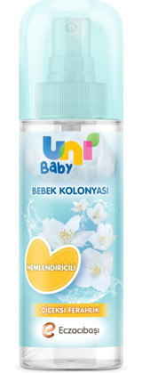 Uni Baby Çiçeksi Kokular Sprey Bebek Kolonyası 150 ml