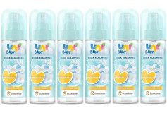 Uni Baby Çiçeksi Ferahlık Sprey Bebek Kolonyası 6x150 ml