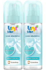 Uni Baby Bebeksi Dokunuş Sprey Bebek Kolonyası 2x150 ml