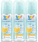 Uni Baby Çiçeksi Ferahlık Sprey Bebek Kolonyası 3x150 ml