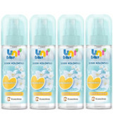 Uni Baby Çiçeksi Ferahlık Sprey Bebek Kolonyası 4x150 ml