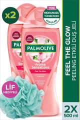 Palmolive Feel The Glow Manolya-Ölüdeniz Tuzu Duş Jeli 2x500 ml