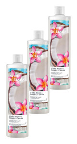Avon Aloha Monoi Hindistan Cevizi-Tiare Çiçeği Nemlendirici Duş Jeli 3x500 ml