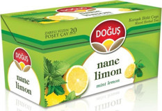 Doğuş Nane-Limon Karışık Poşet Bitki Çayı 2 gr 20 Adet