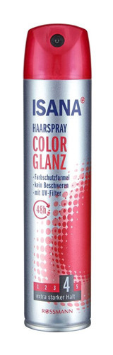 Isana Color Glanz Ekstra Güçlü Saç Spreyi 250 ml