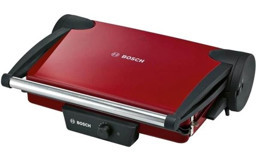 Bosch TFB4402V Alüminyum Çıkartılabilir Plaka Çift Taraflı Kırmızı Izgaralı Tost Makinesi