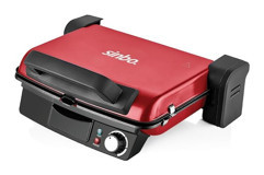 Sinbo SSM-2536 Teflon Çıkartılabilir Plaka Kırmızı Izgaralı Tost Makinesi