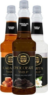 By Tüfekçi Çikolata-Karamel-Vanilya Kahve Şurubu 3x750 ml