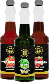 By Tüfekçi Çilek-Frambuaz-Nane Kahve Şurubu 3x750 ml
