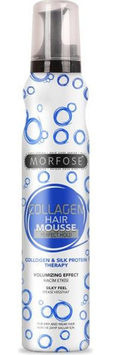 Morfose Collagen İnce Telli Saçlar İçin Şekillendirici Hacim Veren Saç Köpüğü 200 ml