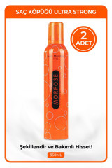 Morfose Ultra Strong Normal Saçlar İçin Şekillendirici Hacim Veren Saç Köpüğü 2x350 ml
