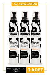 Morfose Milk Theraphy Normal Saçlar İçin Hacim Veren Saç Köpüğü 3x200 ml