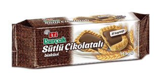 Eti Burçak Sütlü Çikolatalı Bisküvi 144 gr