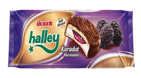 Ülker Halley Karadutlu Bisküvi 7x224 gr