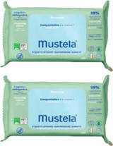 Mustela Compost Antibakteriyel Zeytinyağlı 60 Yaprak 2'li Islak Mendil