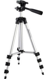 Buffer Taşıma Çantalı Alüminyum 3 Kademeli Video Head Tripod 130 cm
