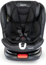 Kraft Babymax Zuma Fix Isofix 360 Derece Dönen 0-36 kg Yatabilen Çift Yönlü Oto Koltuğu Siyah