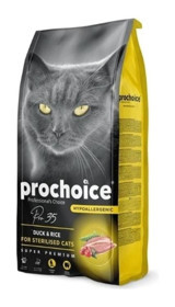 Prochoice Ördek Kısırlaştırılmış Yetişkin Kuru Kedi Maması 15 kg