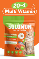 Solomon Somonlu Kısırlaştırılmış Tahıllı Yetişkin Kuru Kedi Maması 1.5 kg