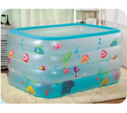 Bestway 140 x 100 cm Dikdörtgen Şişme Havuz Çok Renkli