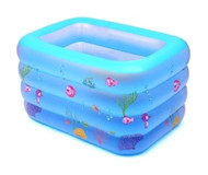 Bestway 120 x 100 cm Dikdörtgen Şişme Havuz Çok Renkli