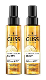 Schwarzkopf Gliss Ultimate Oil Elixir Besleyici Saç Serumu 2x100 ml