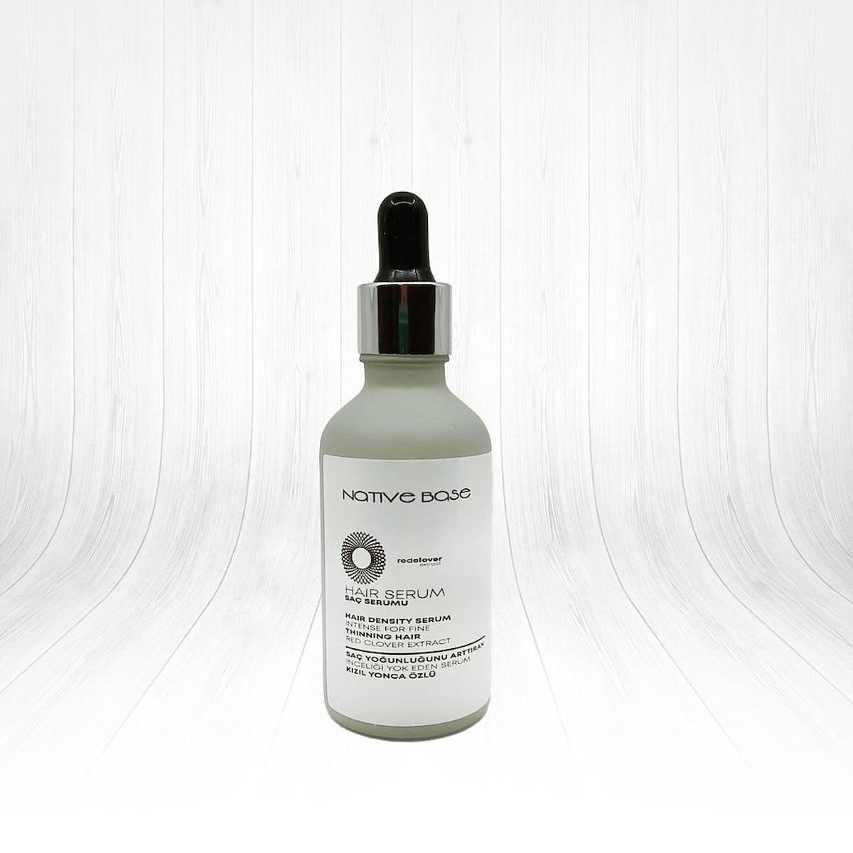 Native Base Argan&Kızıl Yonca Besleyici Saç Serumu 50 ml