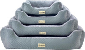 Pet Comfort Bravo Duo XL Küçük Irk İç Mekan Köpek Yatağı Gri