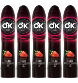 Okey Su Bazlı Çilekli Kayganlaştırıcı Jel 5x100 ml