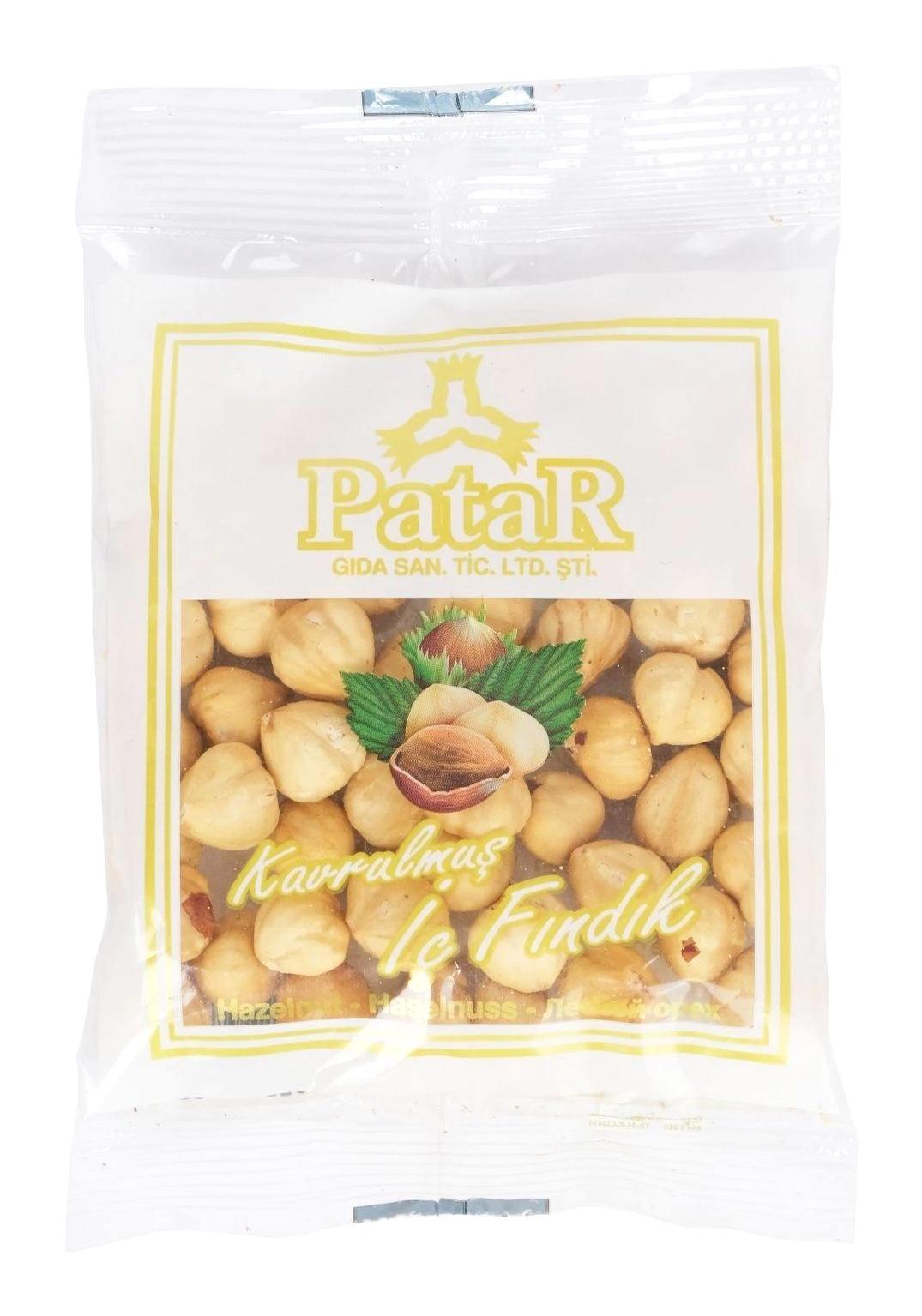 Patar Kavrulmuş Tuzsuz Tane Giresun Fındık İçi 50 gr