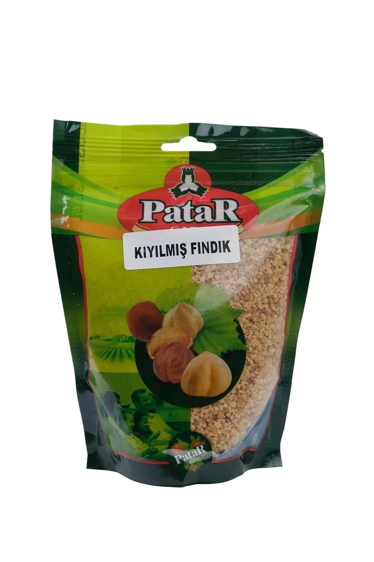 Patar Kavrulmuş Tuzsuz Organik Kıyılmış Giresun Fındık İçi 4x250 gr