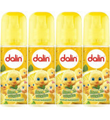 Dalin Limon Çiçeği Sprey Bebek Kolonyası 4×150 ml