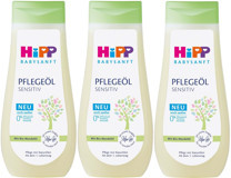 Hipp Babysanft Pfelegeöl Sensitiv Organik Bademli Hipoalerjenik Masaj Yağı 3x200 ml