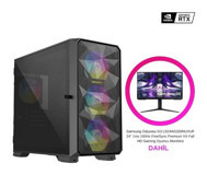 Creature CRTG54 Harici GeForce RTX 4060 AMD Ryzen 5 5600 16 GB Ram 512 GB SSD Tower FreeDos 24 inç Monitörlü Masaüstü Oyuncu Bilgisayarı