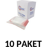Tropic Küçük Kilitli 10x12 Buz Dolabı Poşeti 10x100 Adet