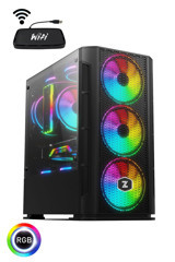 Zeiron Mega 24X Harici GeForce GTX 1650 Intel Core i5 3470 8 GB Ram 256 GB SSD Tower FreeDos Masaüstü Oyuncu Bilgisayarı