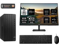 Hp Pro 290 G9 8T2W9ESMNT1317 Harici Radeon RX 550 Intel Core i5 13500 20 GB Ram 512 GB SSD Tower FreeDos 21.5 inç Monitörlü Masaüstü Oyuncu Bilgisayarı + PER4 BELLEK