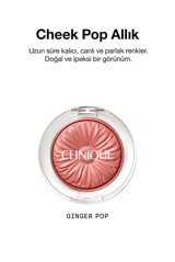 Clinique Cheek Pop Ginger Pop Işıltılı Toz Allık