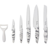 Pierre Cardin Pluto Bıçak Set 6 Lı Marble - Beyaz